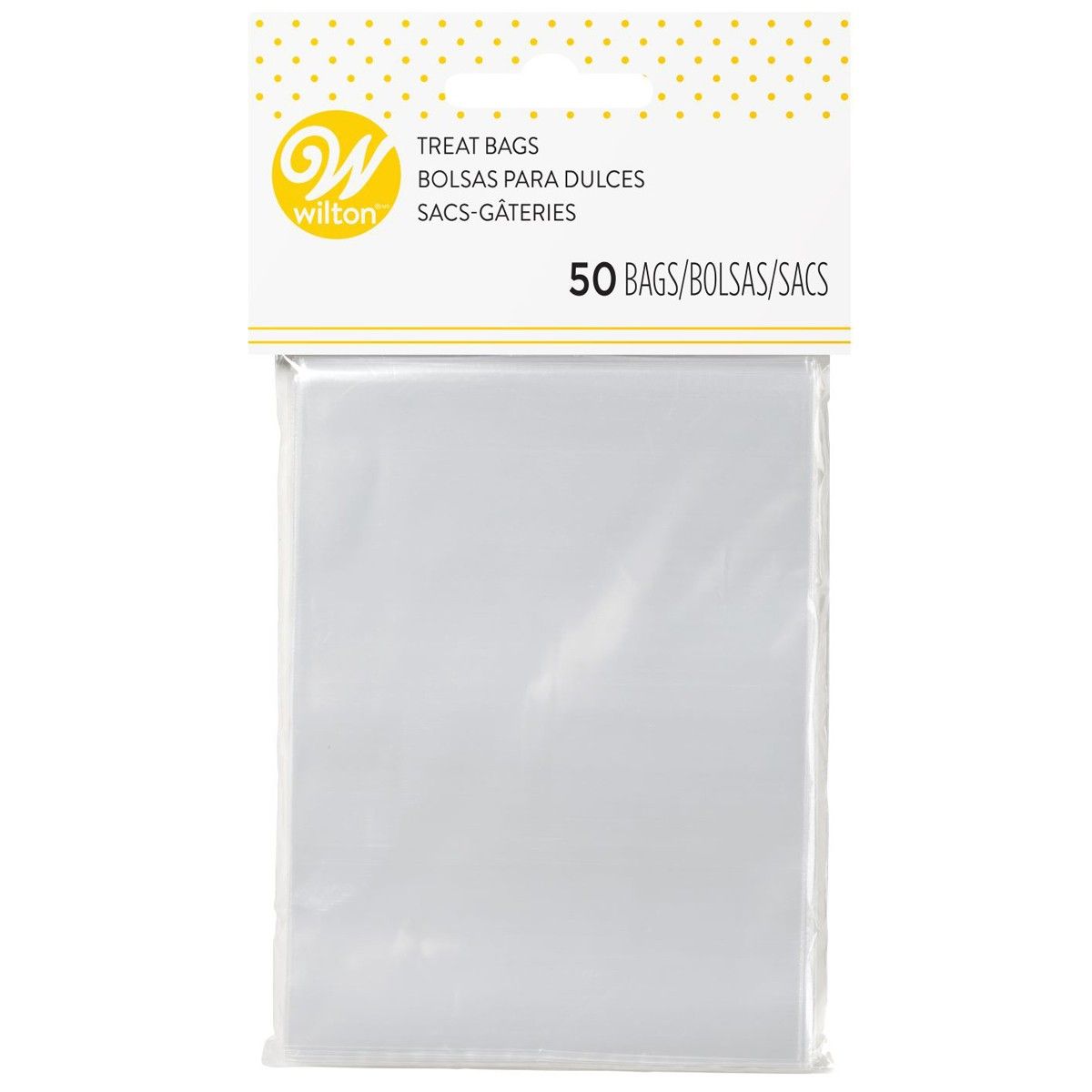 Wilton lolliepop zakjes 7,5 x 10cm (50STUKS)