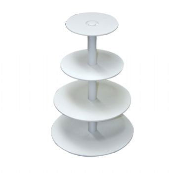 Taart Standaard Etagere Kunststof - 4 lagen