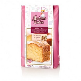 Lactose-glutenvrije amandel cakemix 400gr