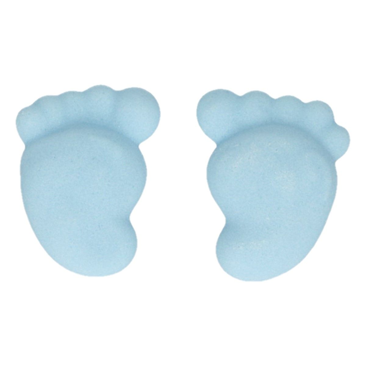 Funcakes baby voetjes blauw set/16