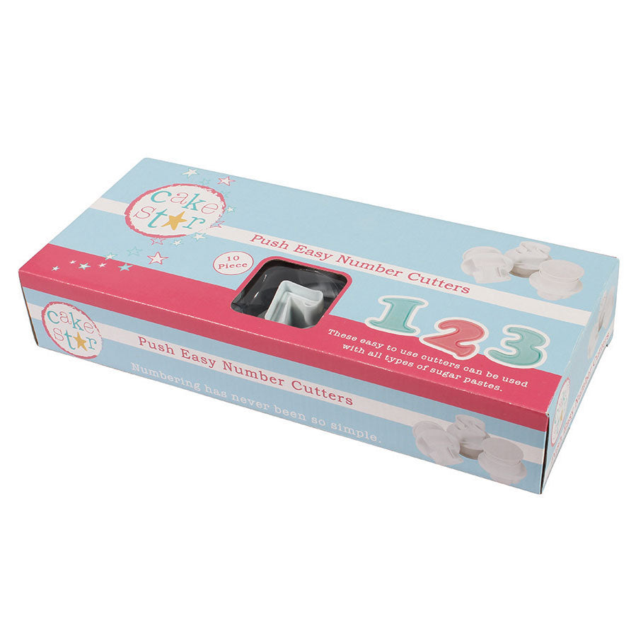 Push Easy Cutters Numbers