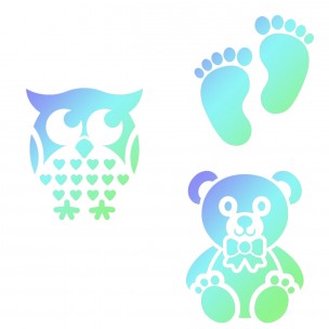 Stencil Baby pk/3