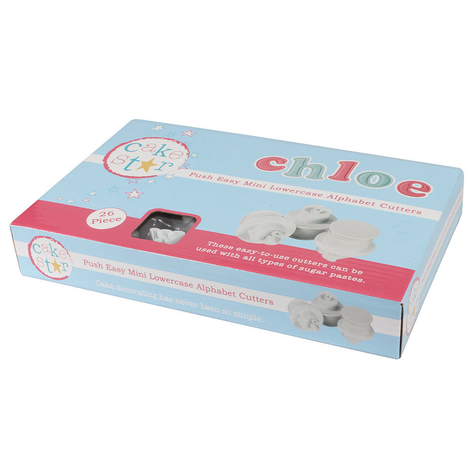Push Easy Cutters Mini Lower Case Alfa set/26