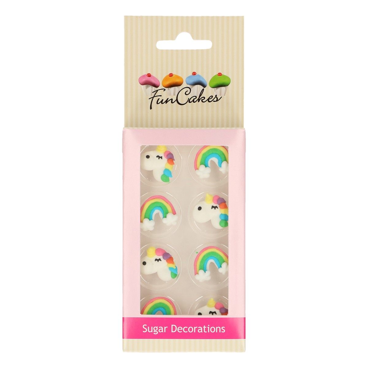 Funcakes suikerdecoratie unicorn