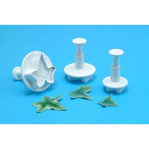 Ivy leaf plunger cutter set/3