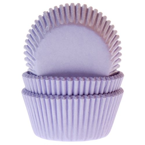 HOUSE OF MARIE BAKING CUPS LILA PK/50