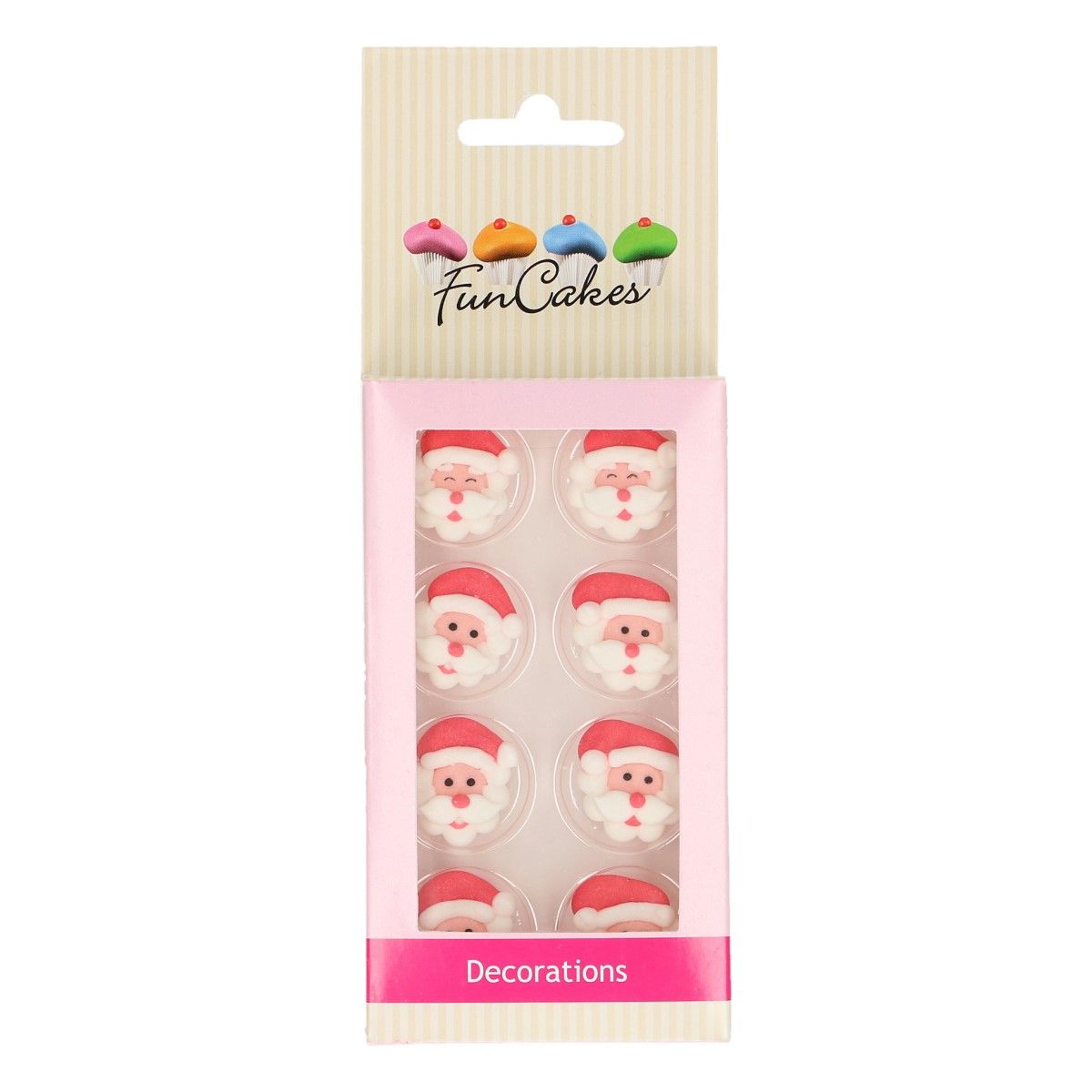 funcakes suikerdecoratie kerstman