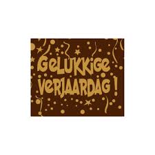 Gelukkige Verjaardag chocolaatjes (15stuks)