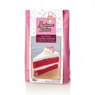 Lactose-glutenvrije red velvetmix 400gr