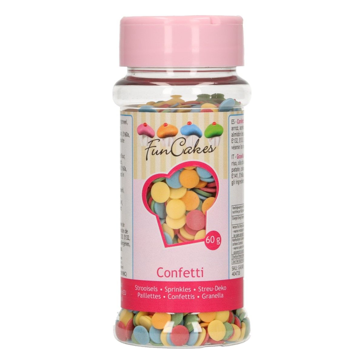Funcakes confetti 60g