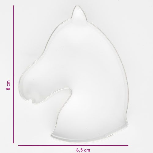 koekjesuitsteker paardenhoofd 8cm