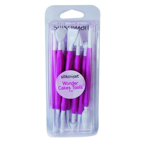Silikomart wonder cake moddeling set/8stuks