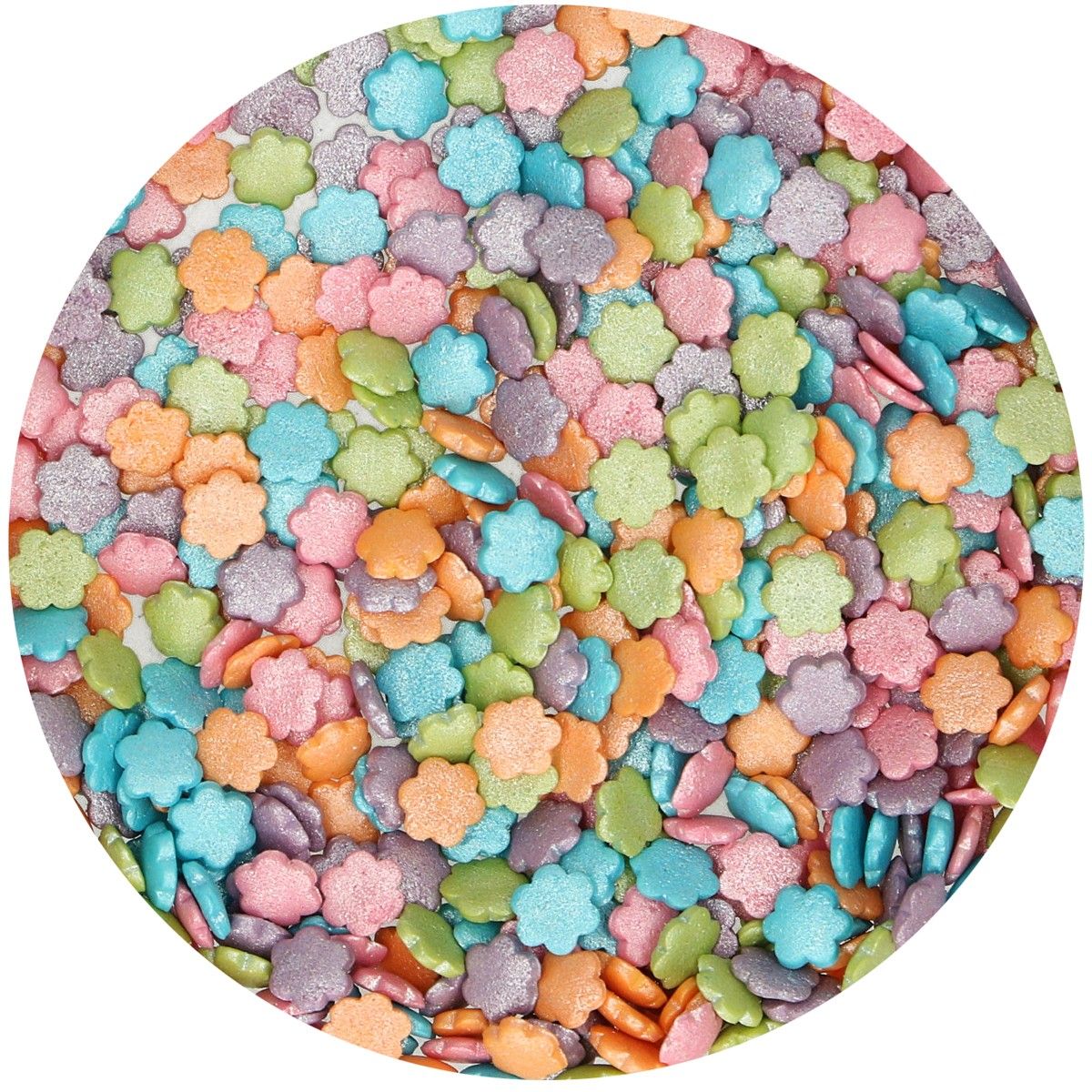 Funcakes- Metallic Flower Mix- 70g