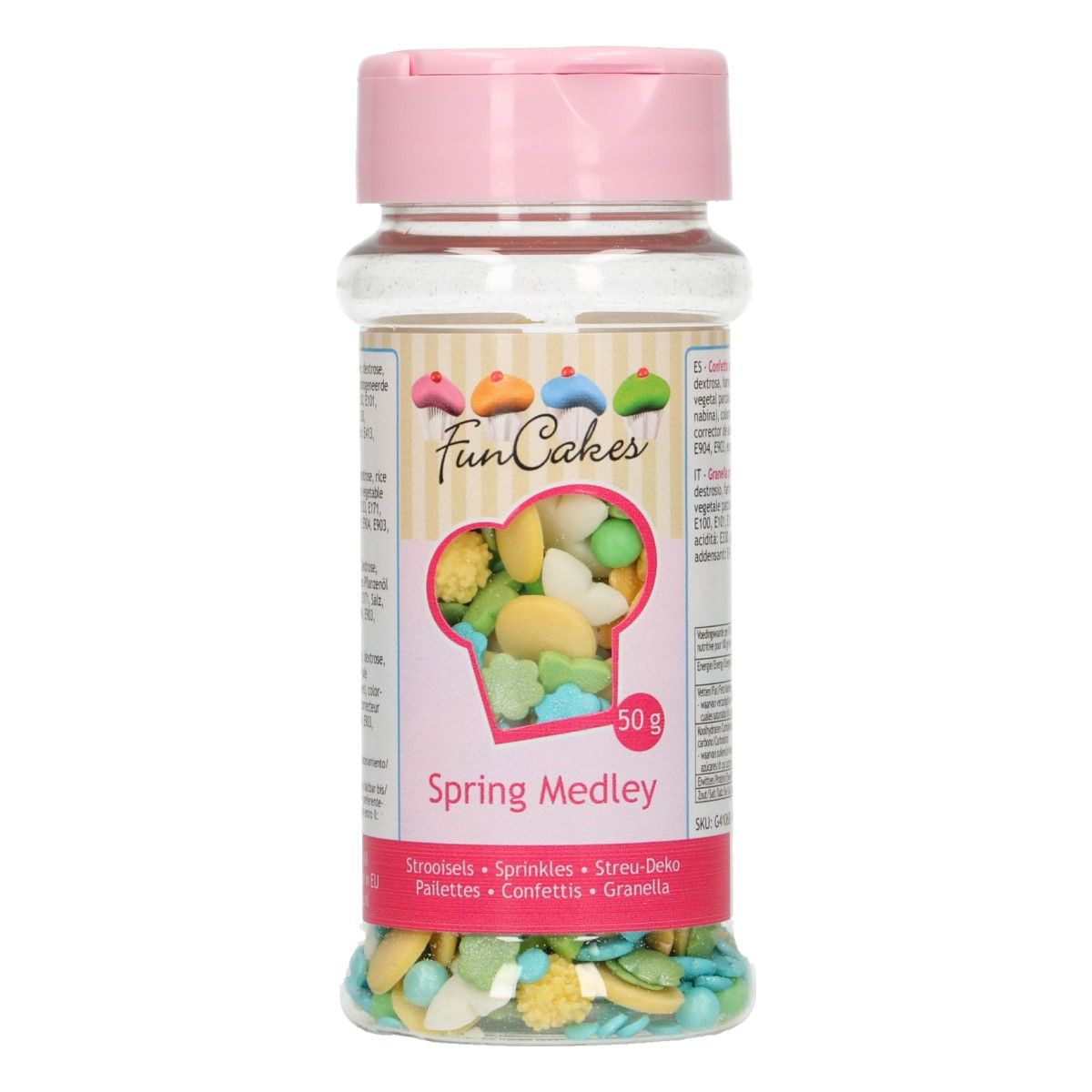Funcakes sprinkles medley easter 50g