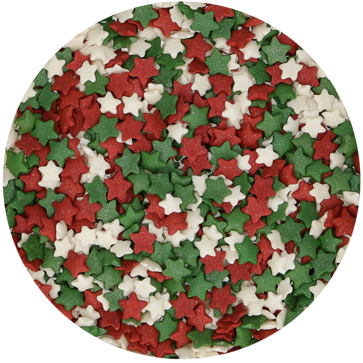 Funcakes terrenmix rood-groen-wit 60g