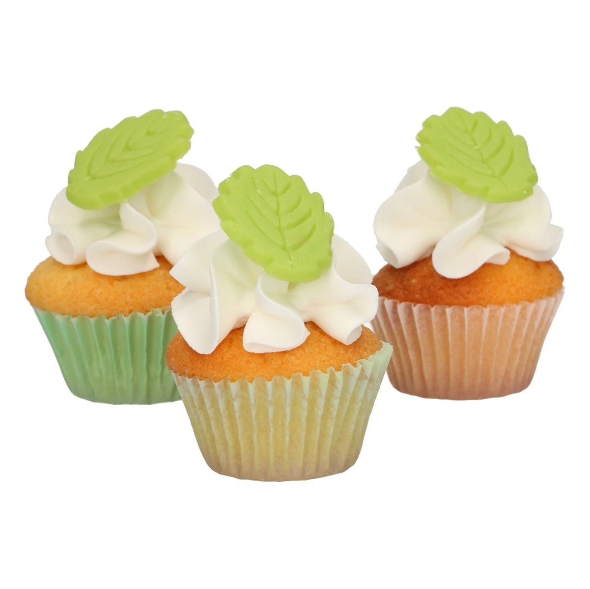 Funcakes marsepain blaadjes 12stuks