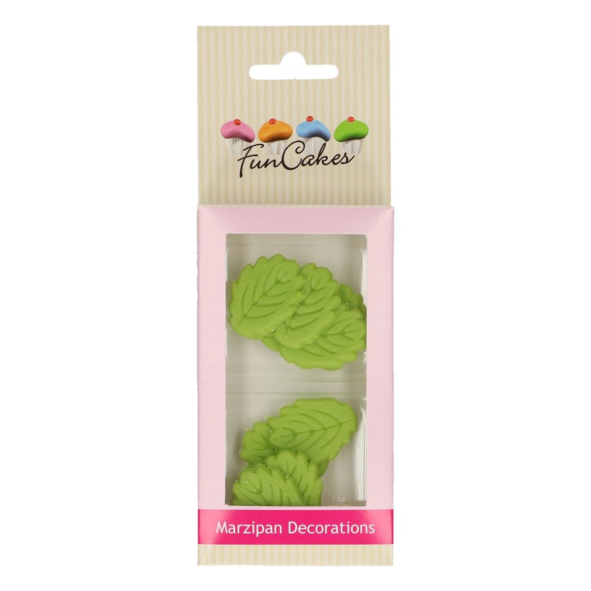 Funcakes marsepain blaadjes 12stuks