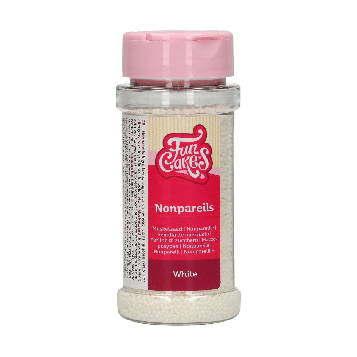 Funcakes muskaatzaad white 80gr