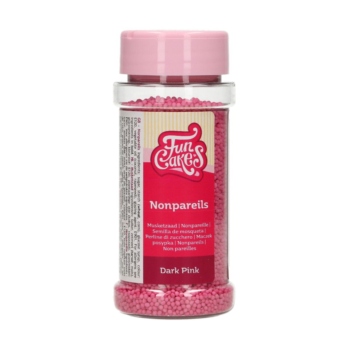 Funcakes muskaatzaad Donker Roze 80g