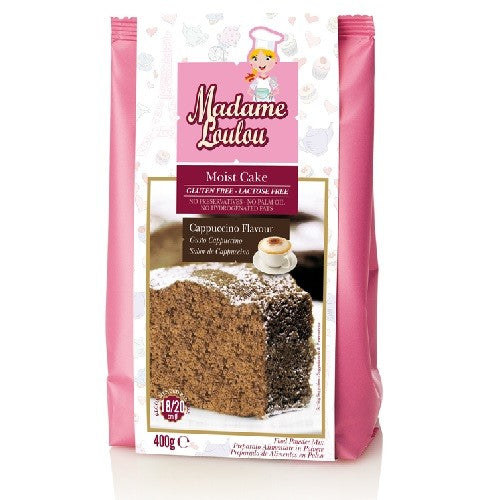 Lactose-glutenvrije cappuccino cakemix 400g