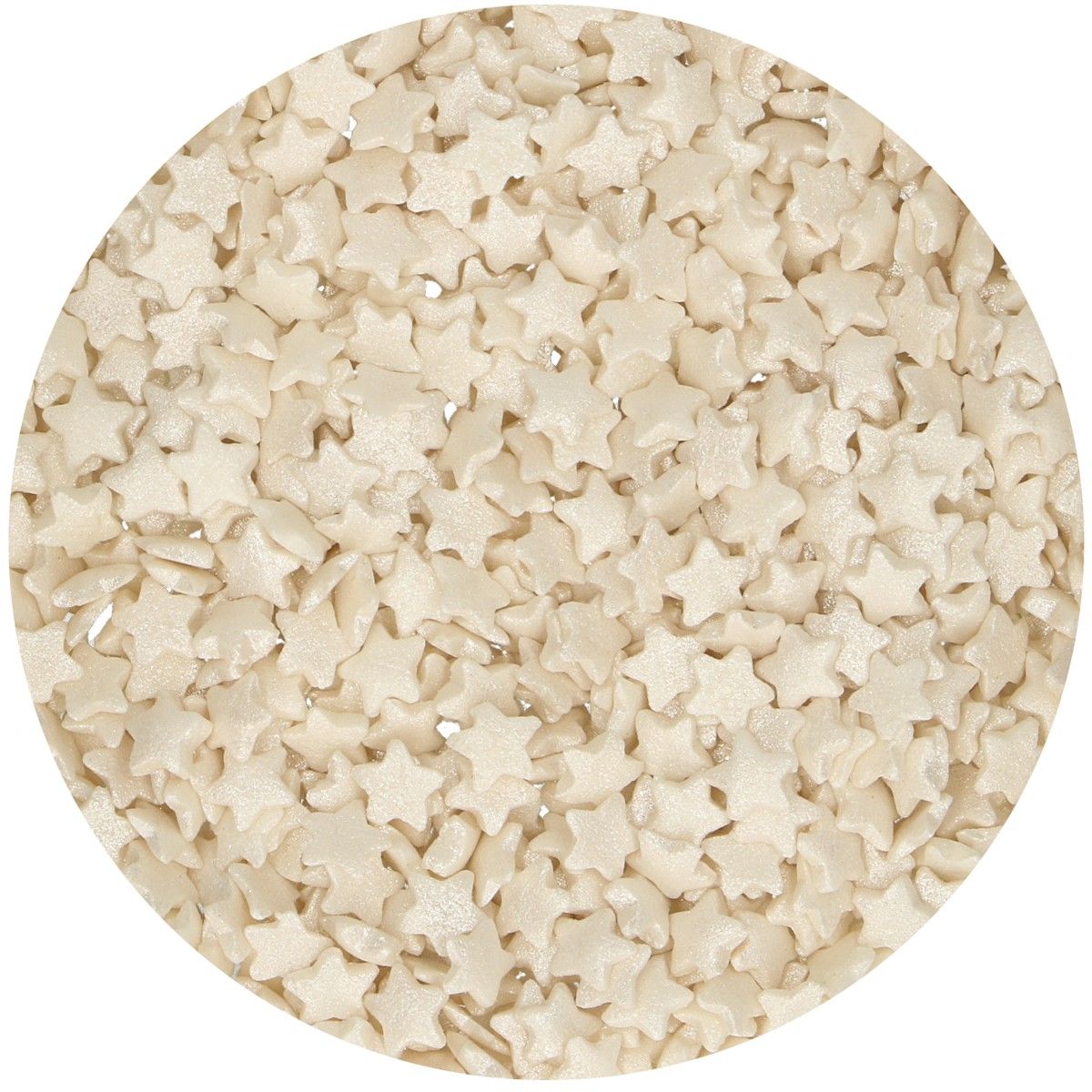 Funcakes star pearl white