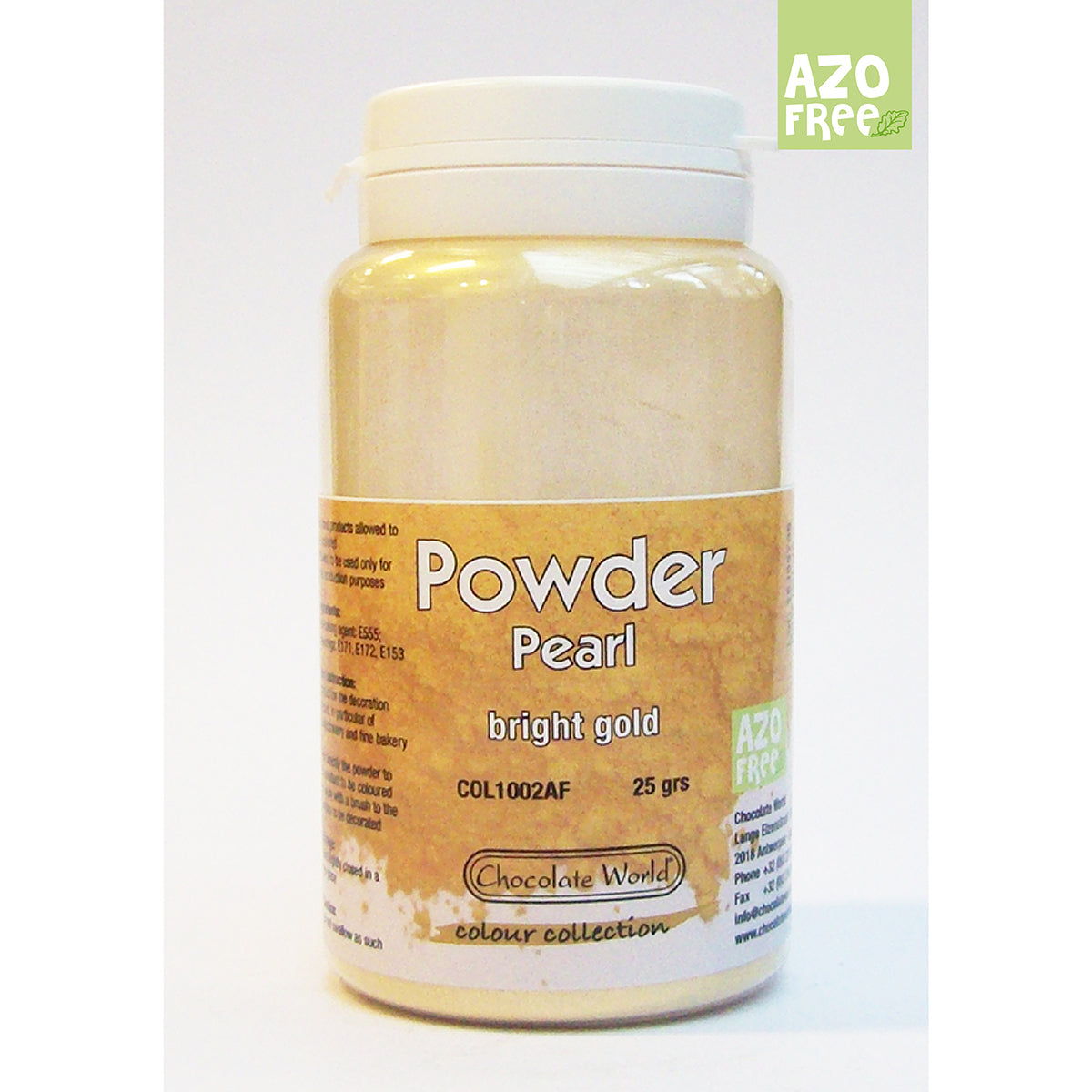 Glans dustpoeder bright gold 25gr