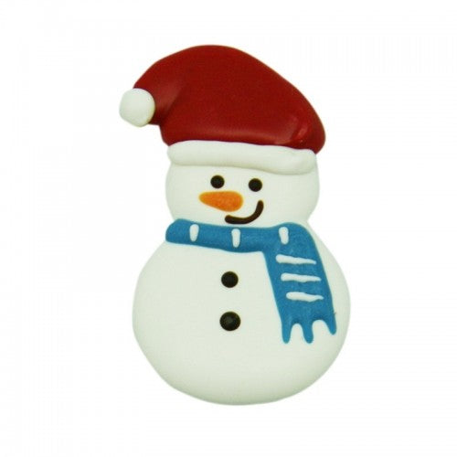 Chocolade sneeuwman 15 stuks