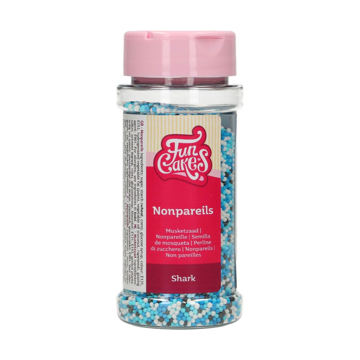 Funcakes musketzaad shark haaienmix 80g