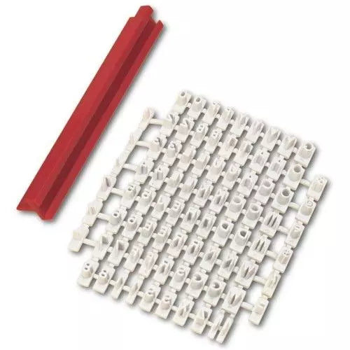 Letters- en Cijfers stempel set