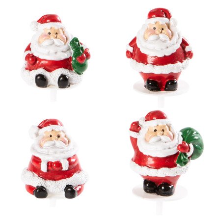 Decoratie kerstmannen -8 stuks