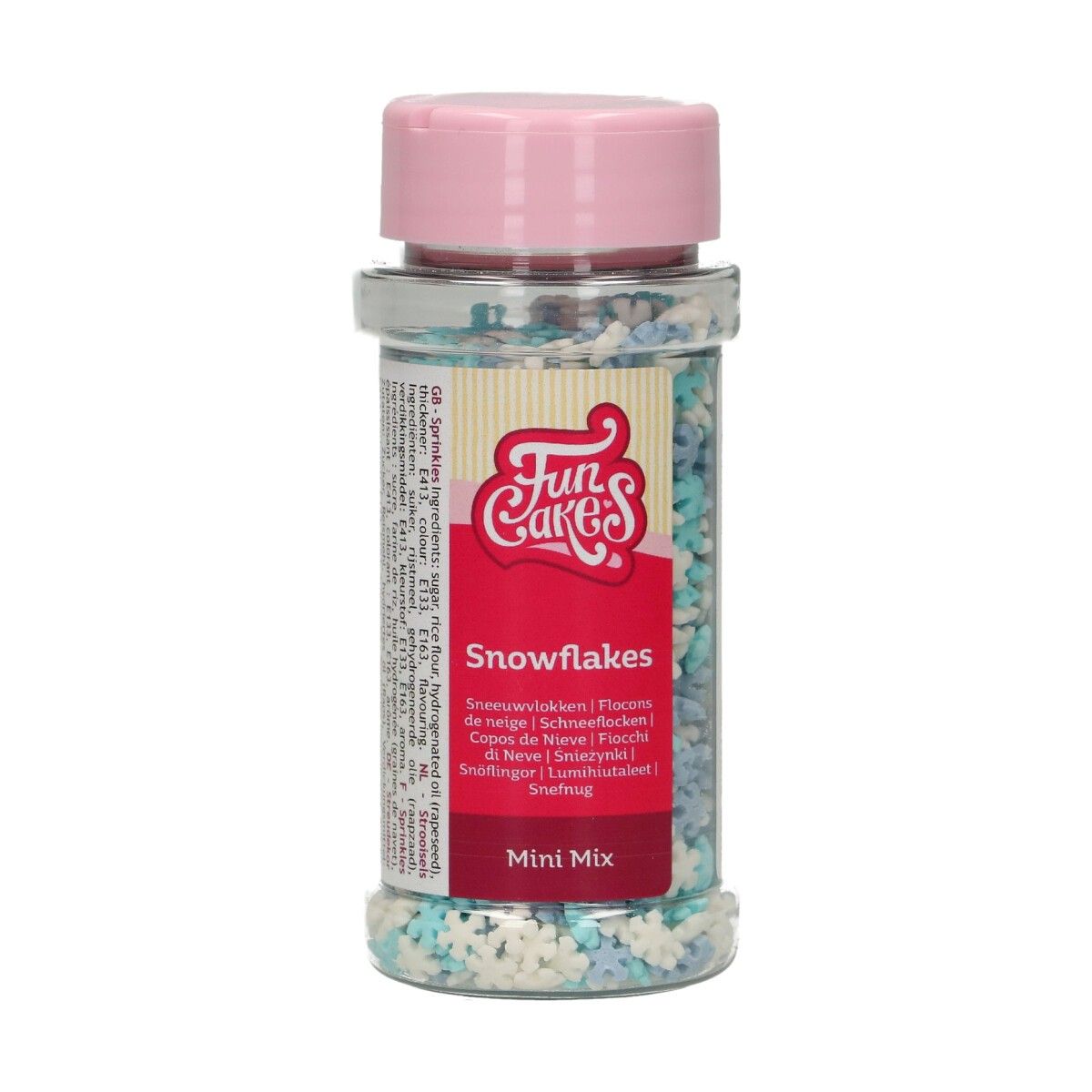 Funcakes mini mix snowflakes