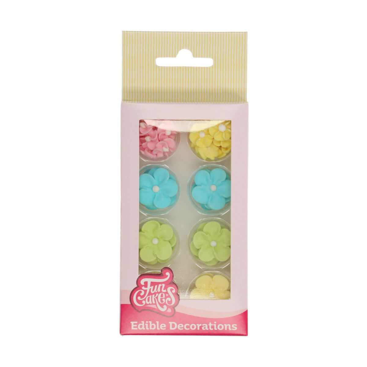 FUNCAKES SUIKERDECORATIE BLOESEMMIX PASTEL SET/32
