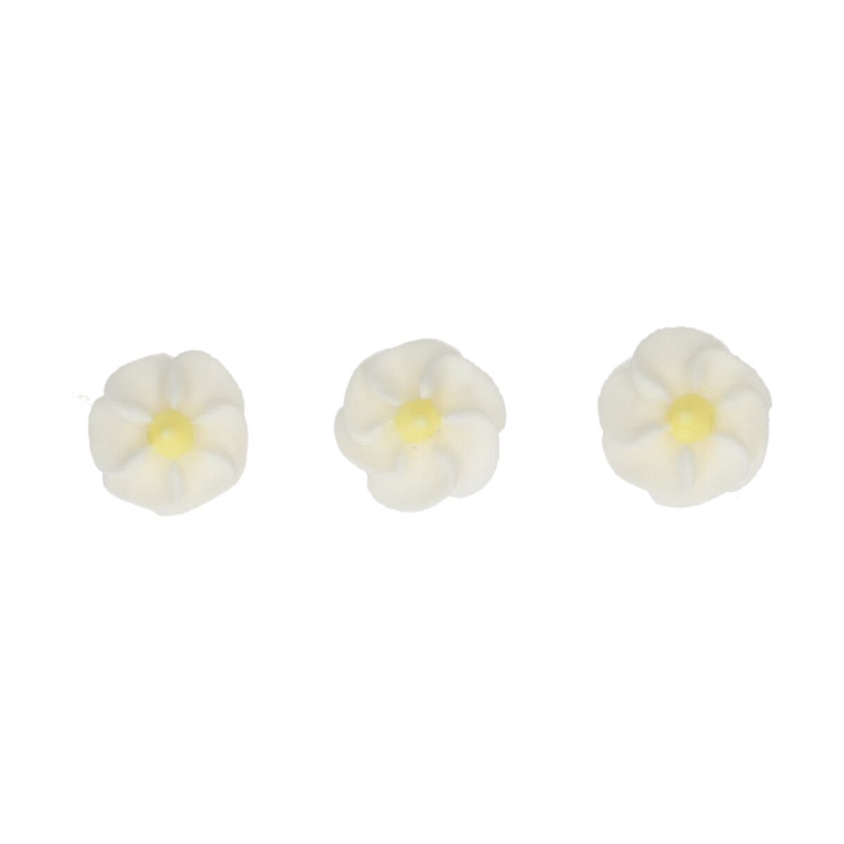 FUNCAKES SUIKERDECORATIE MINI BLOEMEN WIT PK/56