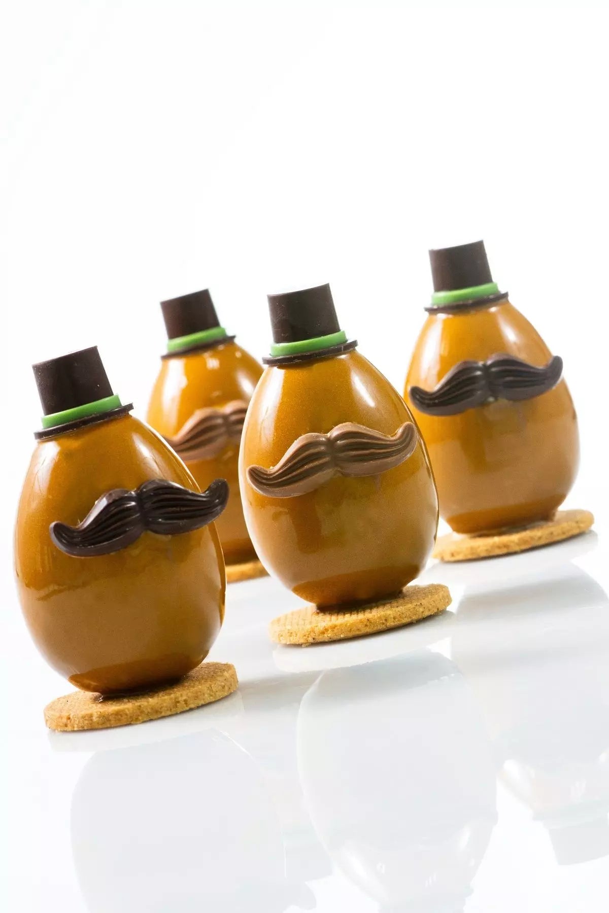 Chocoladedecoratie Snorren 8stuks