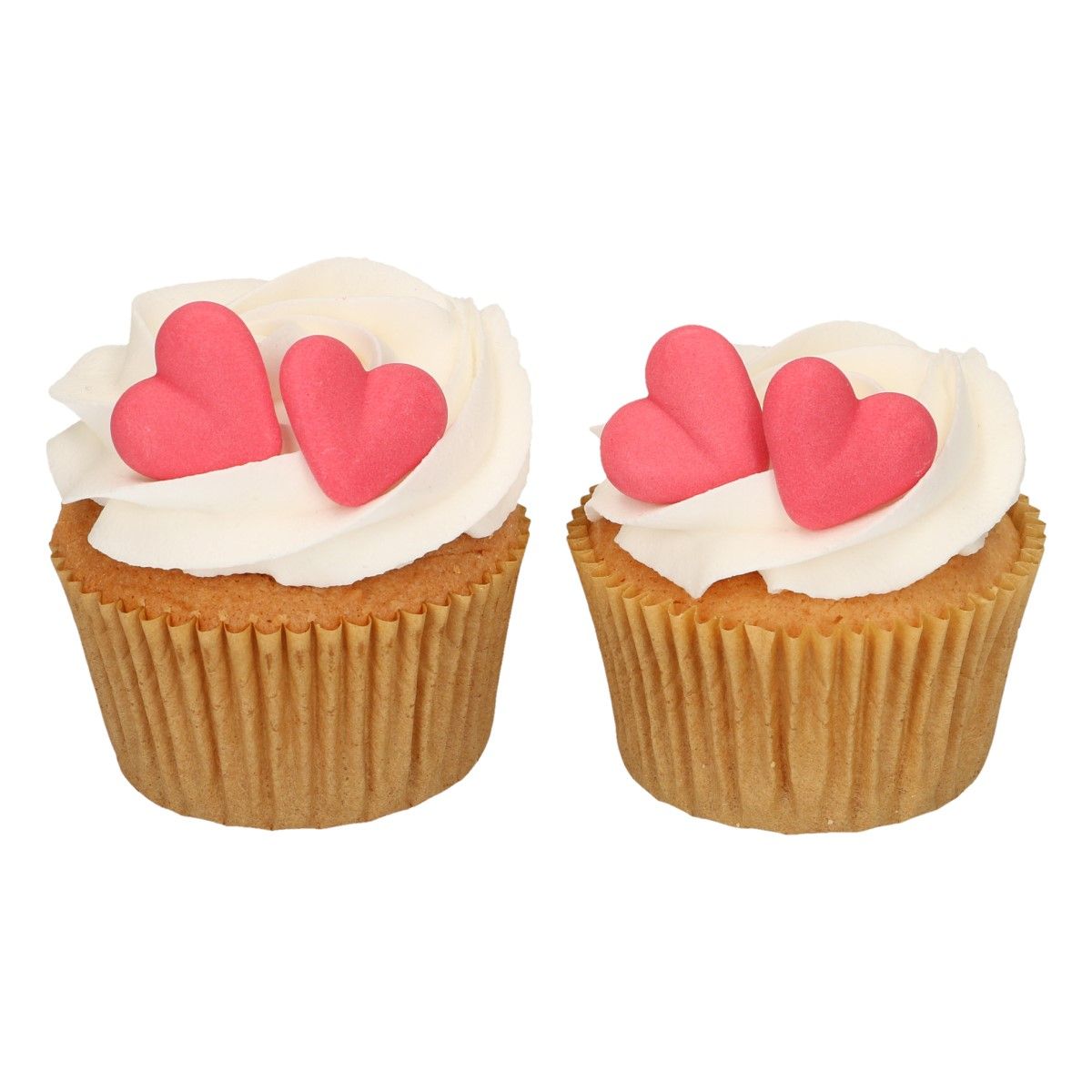 Funcakes Suikerdecoratie hart rood -8 stuks