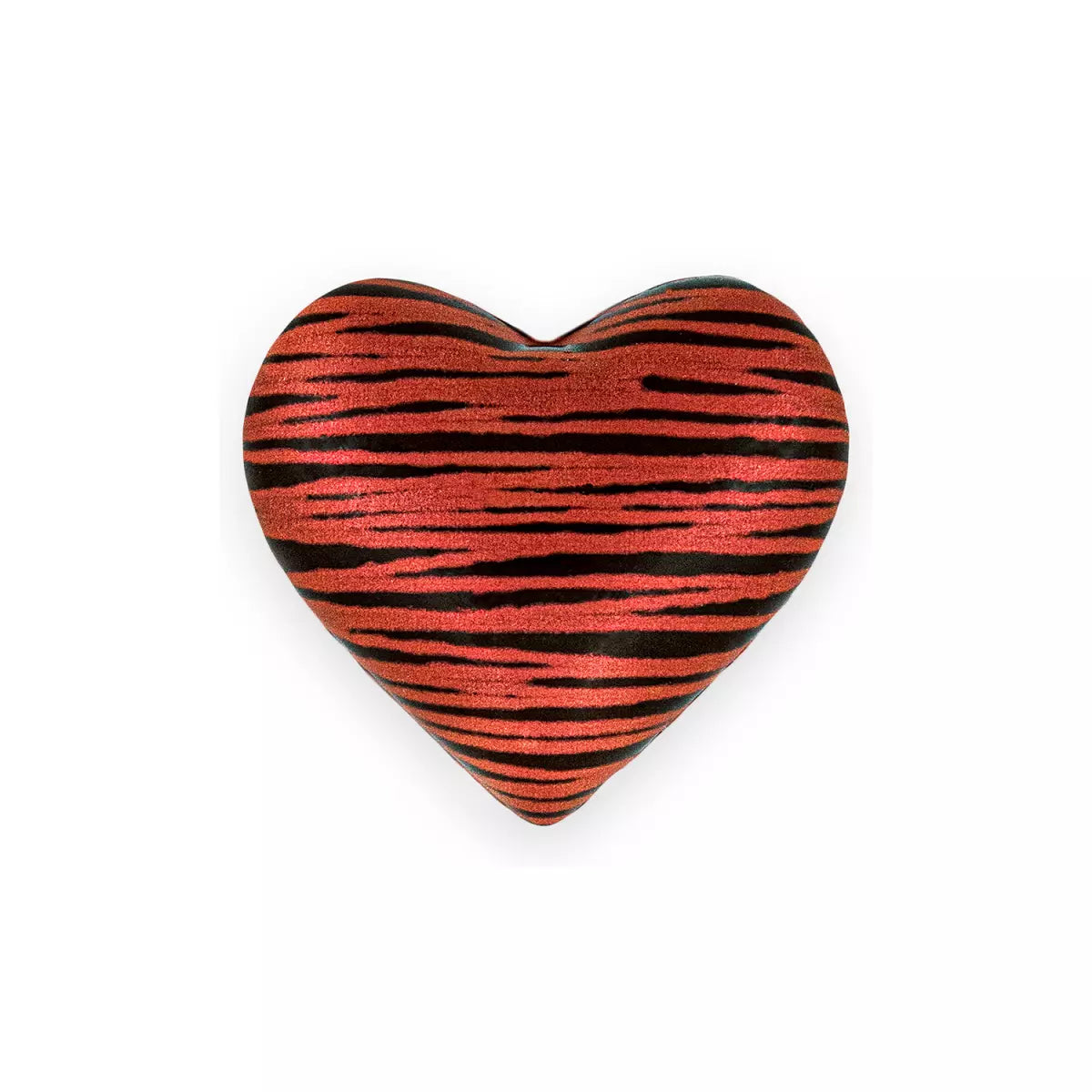 Chocolade gevlamde hartjes