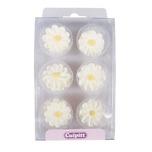 Culpitt Suikerdecoratie Madeliefjes 12st.