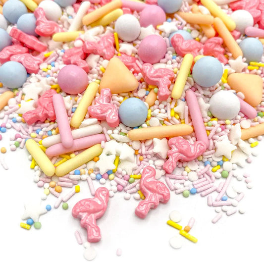 Happy sprinkles-funcky flamingo