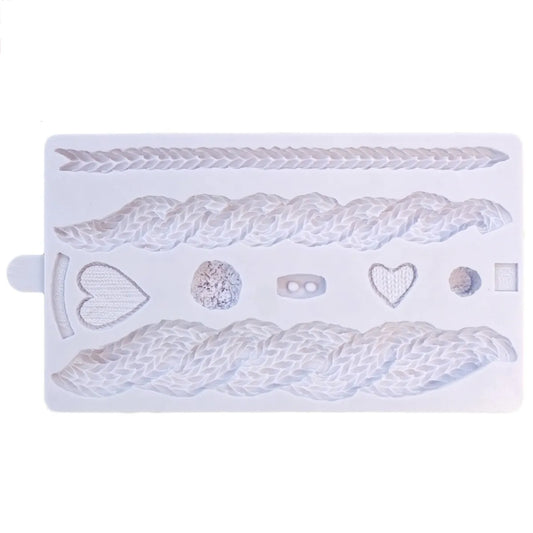 Karen Davies Mal Gebreide Decoraties