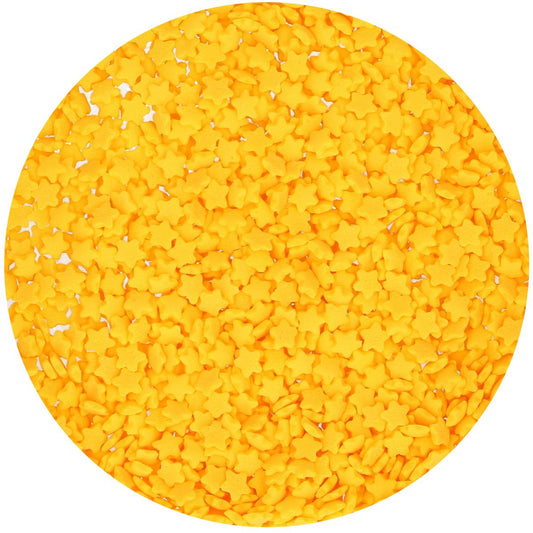 FUNCAKES MINI STERRETJES GEEL 60 G