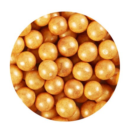 Goudparels 1 cm