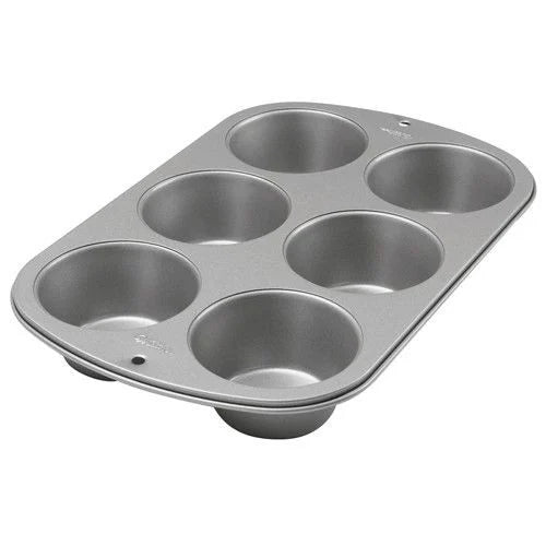 Wilton Muffin / Cupcake Bakvorm Jumbo 6 stuks