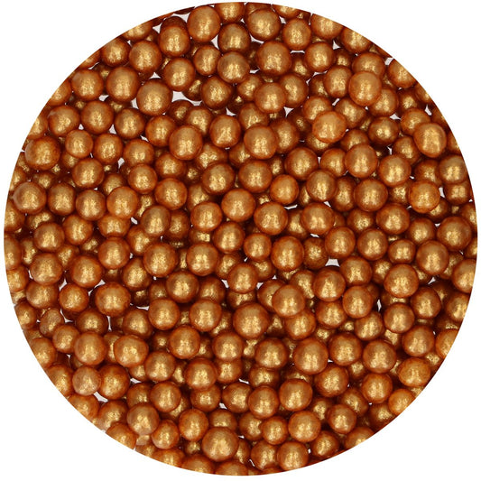 FunCakes Zachte Parels Medium Goud 60 g