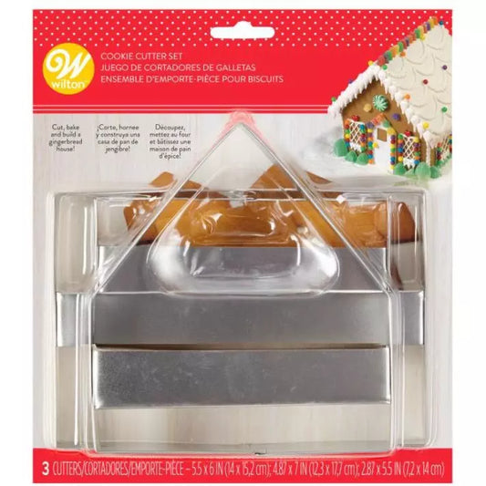 Wilton Uitsteker Gingerbread Huis Set/3