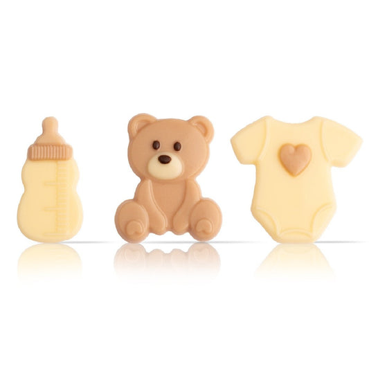 Chocoladedecoratie Baby Assortiment