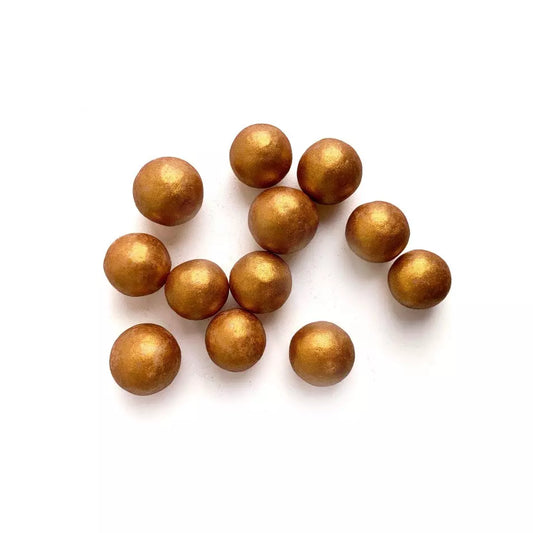 Chocolade Parels bronze 100g