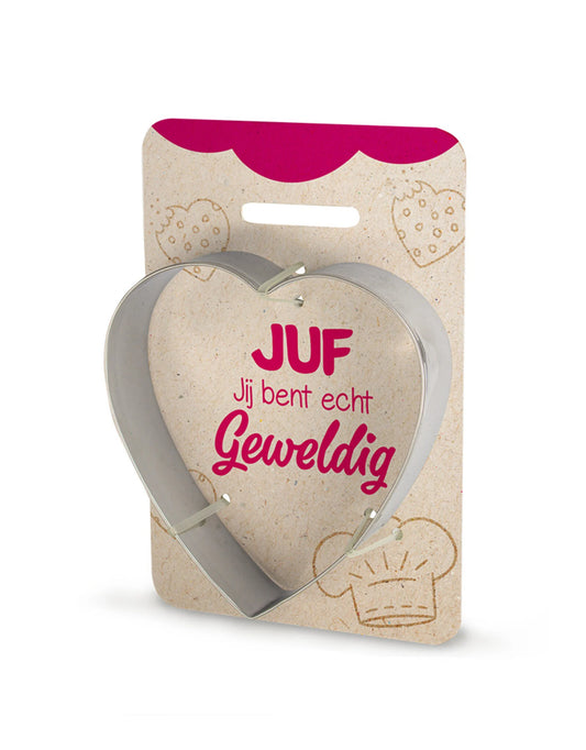 Koekvormpje - Juf
