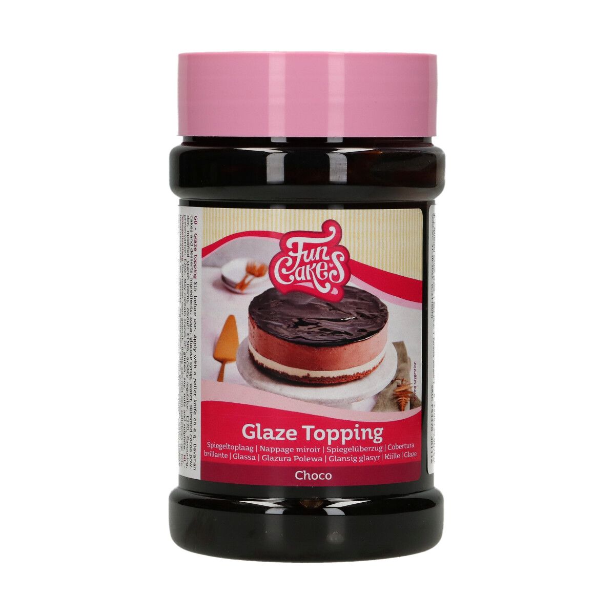 FUNCAKES GLAZE TOPPING CHOCO 375 G