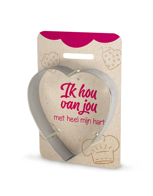 Koekvormpje - Ik hou van jou