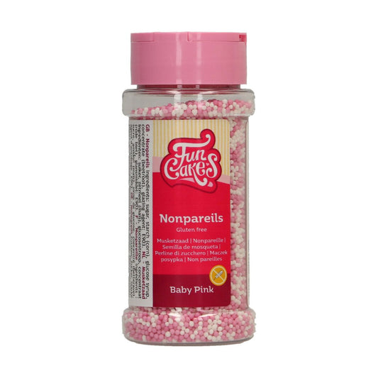 FUNCAKES GLUTENVRIJE MUSKETZAAD BABY ROZE MIX 80 G